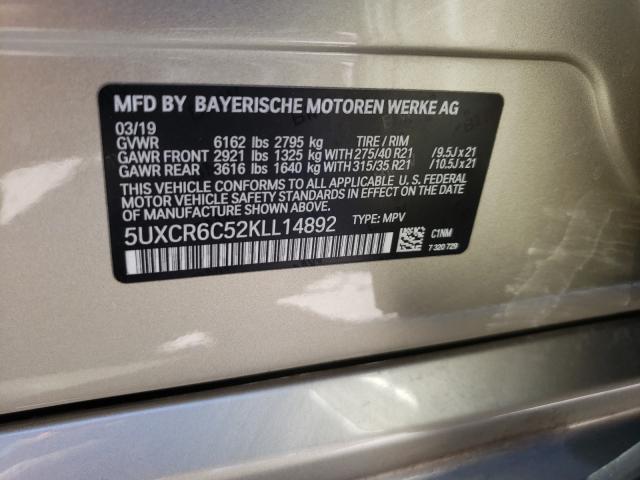 Photo 9 VIN: 5UXCR6C52KLL14892 - BMW X5 