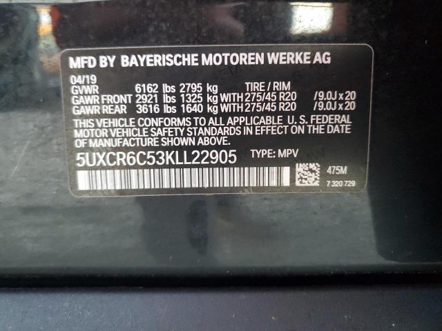 Photo 13 VIN: 5UXCR6C53KLL22905 - BMW X5 XDRIVE4 