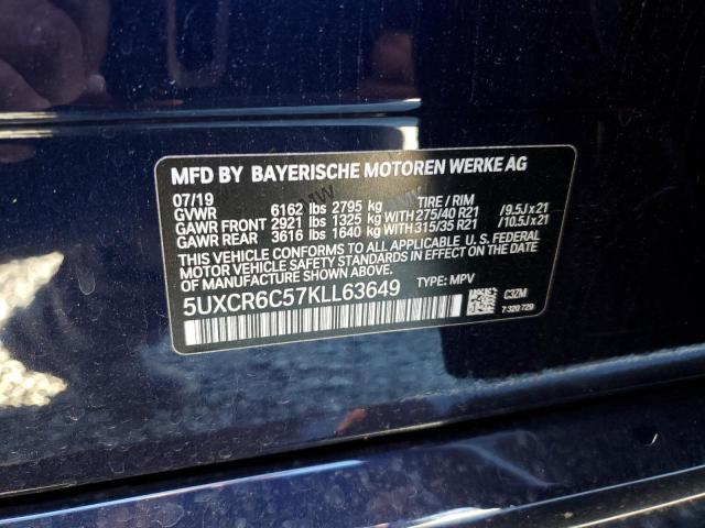 Photo 12 VIN: 5UXCR6C57KLL63649 - BMW X5 