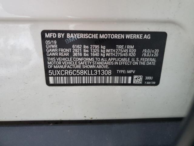 Photo 12 VIN: 5UXCR6C58KLL31308 - BMW X5 XDRIVE4 