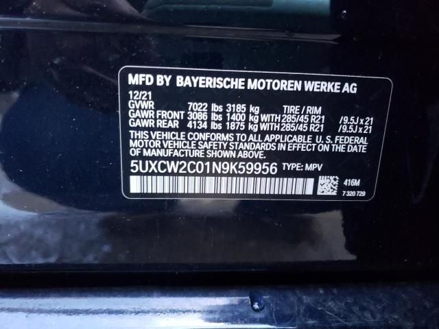 Photo 12 VIN: 5UXCW2C01N9K59956 - BMW X7 XDRIVE4 