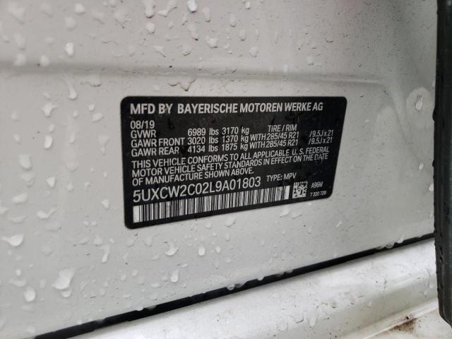 Photo 9 VIN: 5UXCW2C02L9A01803 - BMW X7 XDRIVE4 