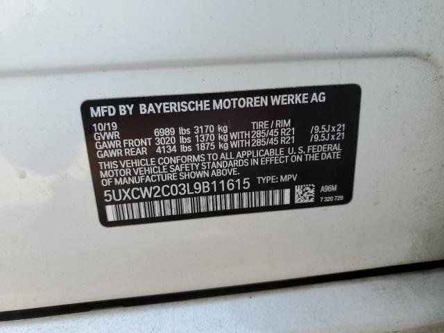 Photo 13 VIN: 5UXCW2C03L9B11615 - BMW X7 XDRIVE4 