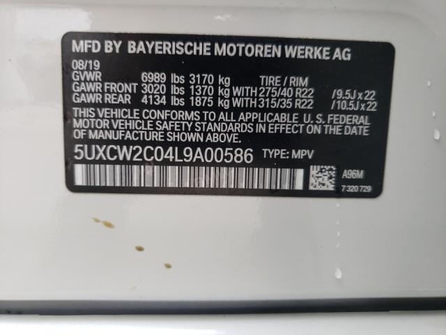 Photo 9 VIN: 5UXCW2C04L9A00586 - BMW X7 