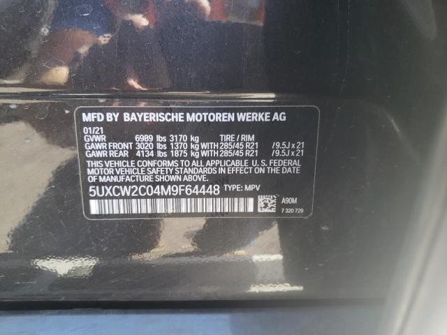 Photo 9 VIN: 5UXCW2C04M9F64448 - BMW X7 XDRIVE4 