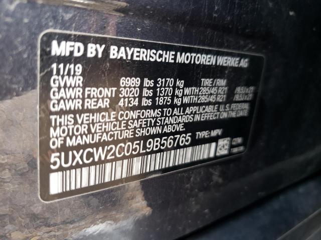 Photo 9 VIN: 5UXCW2C05L9B56765 - BMW X7 XDRIVE4 