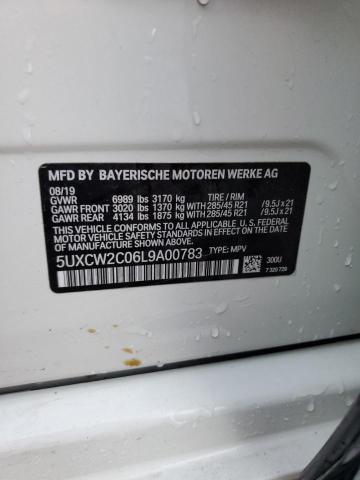 Photo 9 VIN: 5UXCW2C06L9A00783 - BMW X7 XDRIVE4 