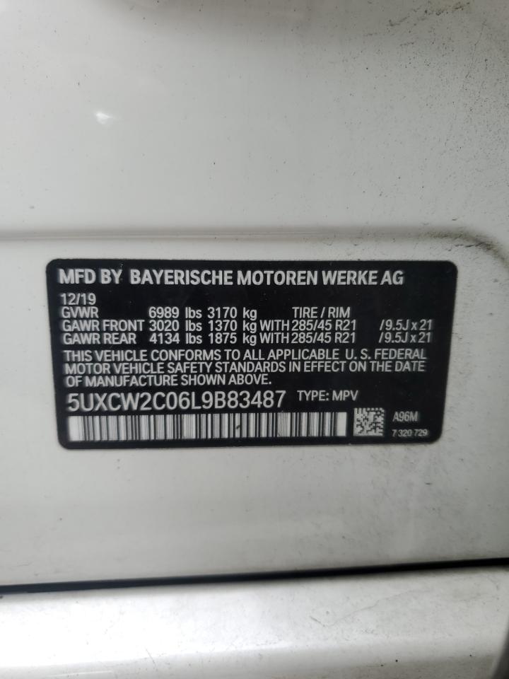 Photo 12 VIN: 5UXCW2C06L9B83487 - BMW X7 