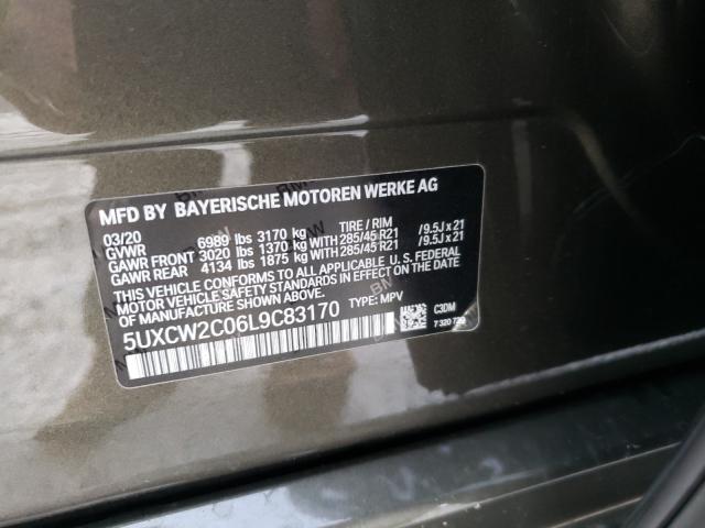 Photo 9 VIN: 5UXCW2C06L9C83170 - BMW X7 XDRIVE4 