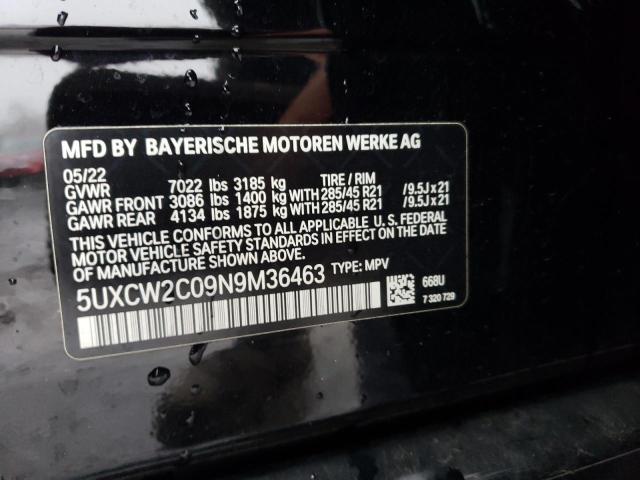 Photo 11 VIN: 5UXCW2C09N9M36463 - BMW X7 XDRIVE 40I 