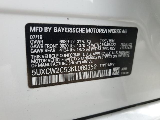 Photo 11 VIN: 5UXCW2C53KL089352 - BMW X7 