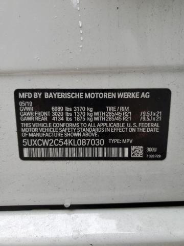 Photo 12 VIN: 5UXCW2C54KL087030 - BMW X7 XDRIVE4 