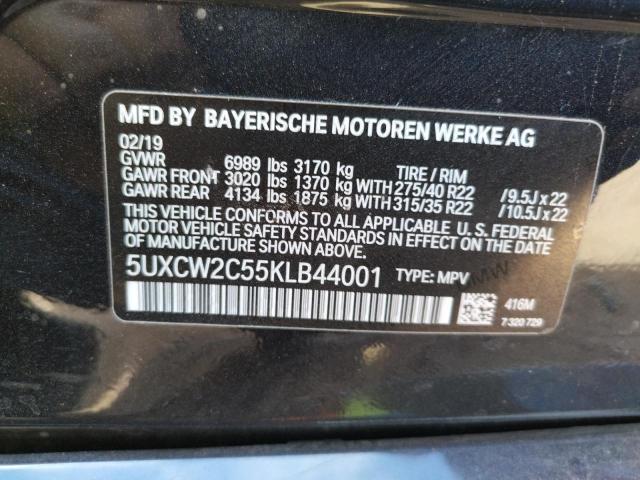 Photo 9 VIN: 5UXCW2C55KLB44001 - BMW X7 XDRIVE4 