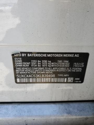 Photo 12 VIN: 5UXCX4C53KLB39498 - BMW X7 