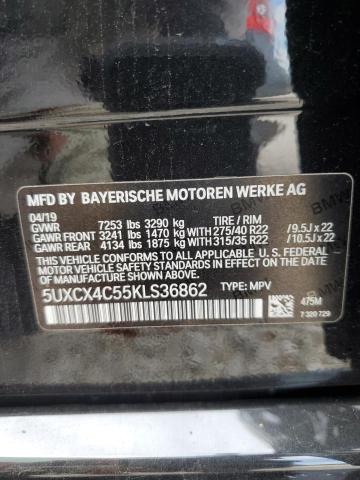 Photo 12 VIN: 5UXCX4C55KLS36862 - BMW X7 