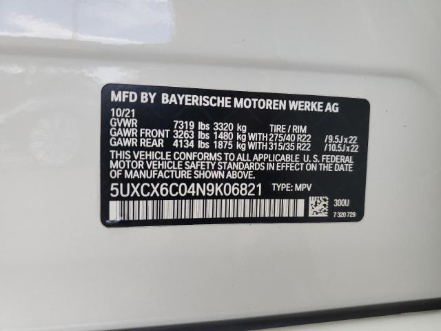 Photo 13 VIN: 5UXCX6C04N9K06821 - BMW X7 