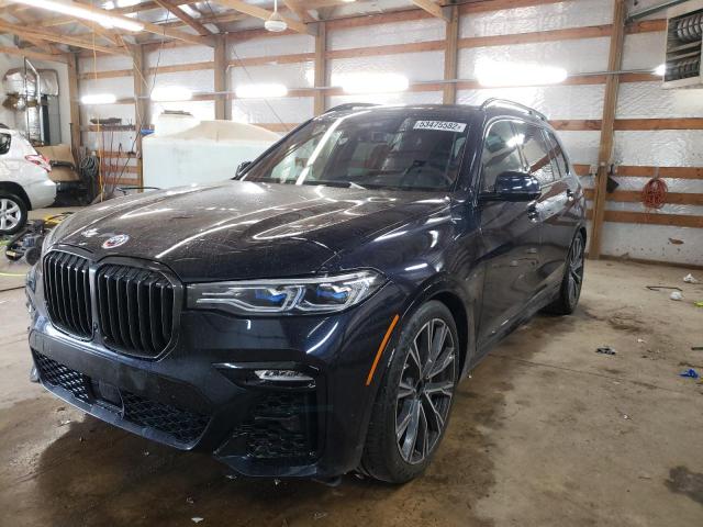 Photo 1 VIN: 5UXCX6C09N9M64168 - BMW X7 M50I 