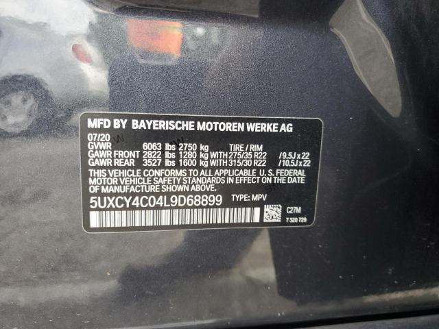 Photo 12 VIN: 5UXCY4C04L9D68899 - BMW X6 