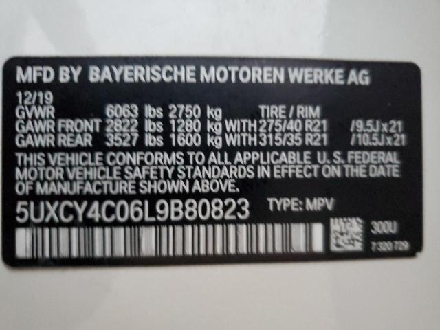 Photo 12 VIN: 5UXCY4C06L9B80823 - BMW X6 SDRIVE 