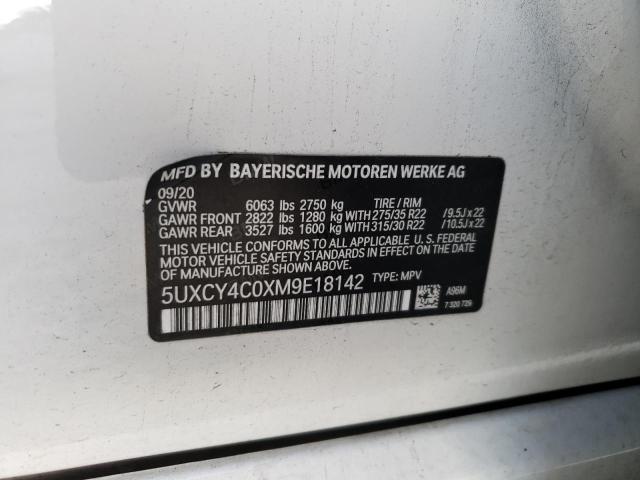 Photo 12 VIN: 5UXCY4C0XM9E18142 - BMW X6 