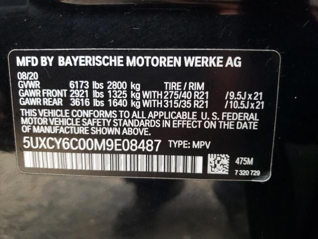 Photo 11 VIN: 5UXCY6C00M9E08487 - BMW X6 XDRIVE4 