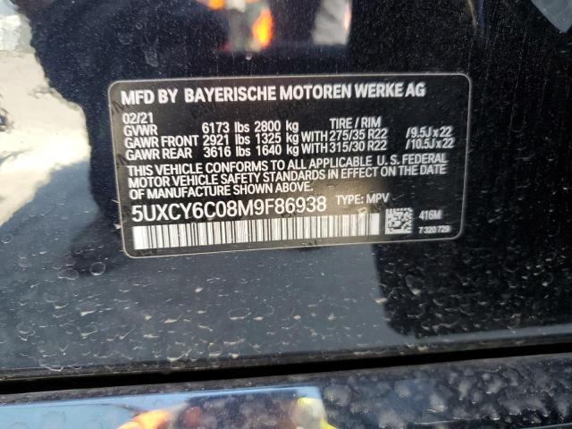 Photo 12 VIN: 5UXCY6C08M9F86938 - BMW X6 XDRIVE4 