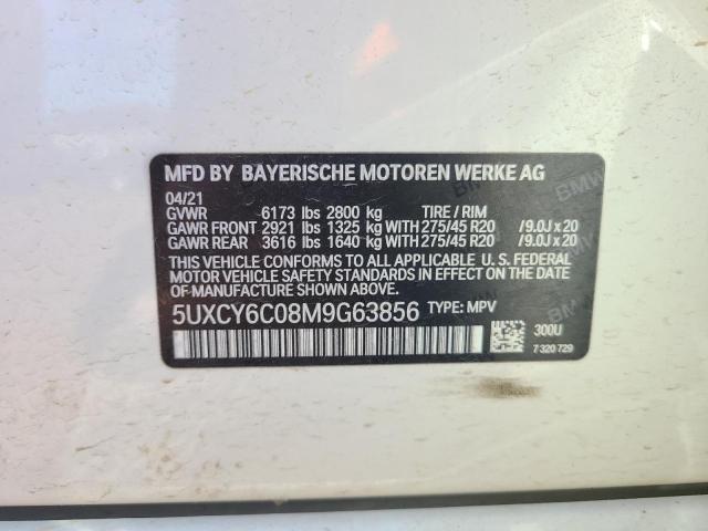 Photo 11 VIN: 5UXCY6C08M9G63856 - BMW X6 XDRIVE4 