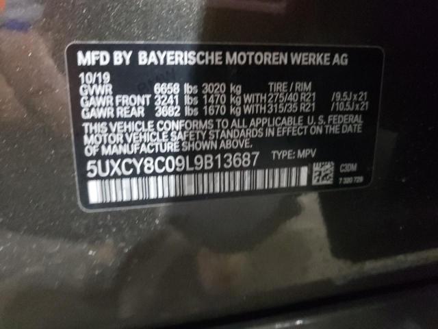 Photo 12 VIN: 5UXCY8C09L9B13687 - BMW X6 