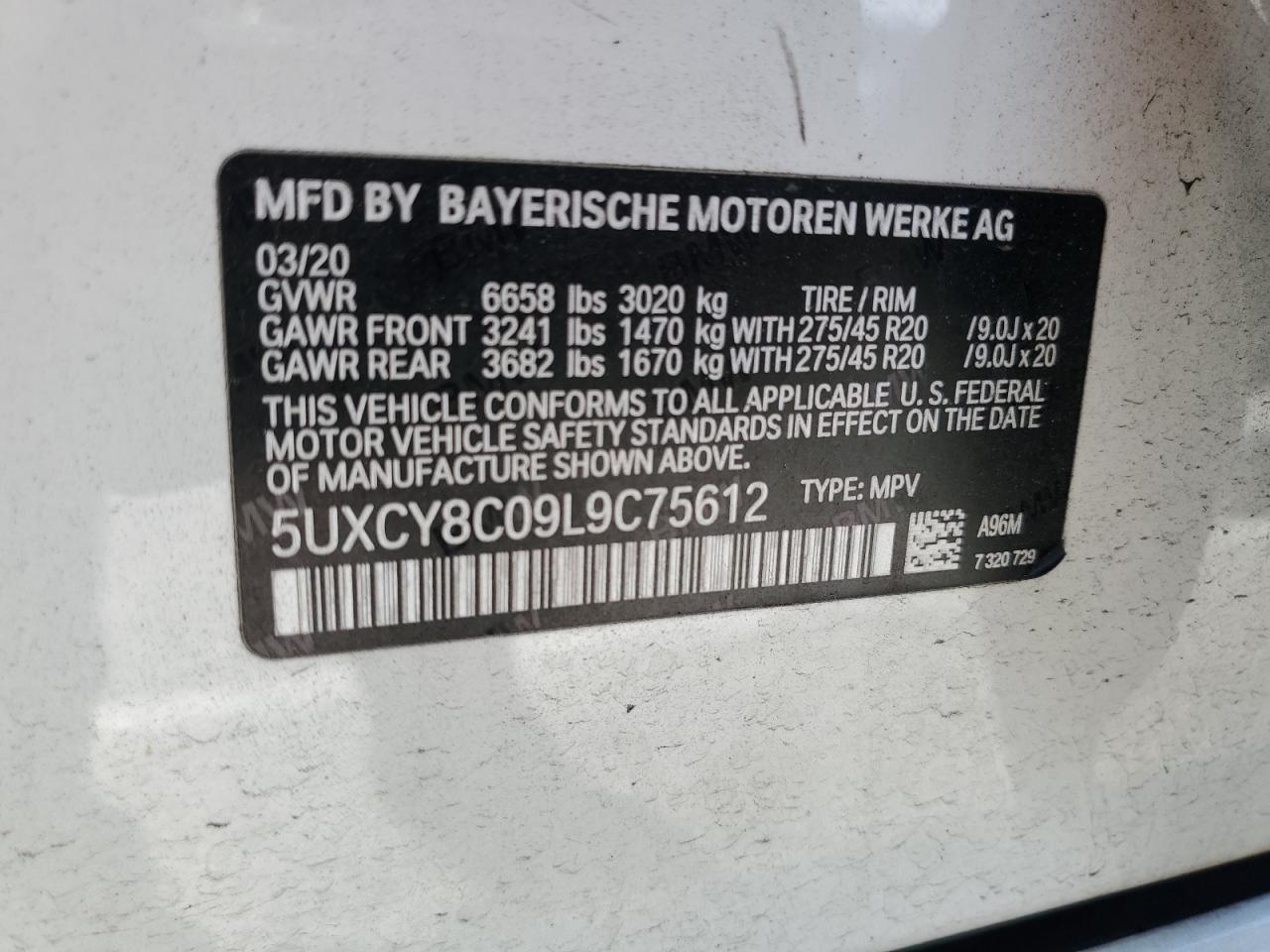 Photo 11 VIN: 5UXCY8C09L9C75612 - BMW X6 