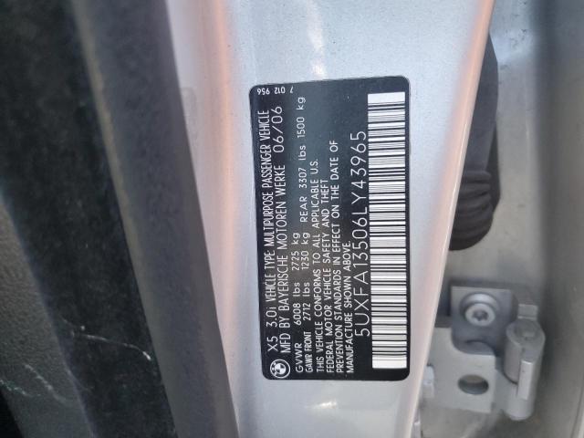 Photo 12 VIN: 5UXFA13506LY43965 - BMW X5 