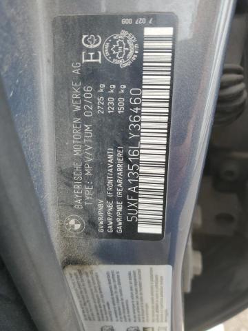 Photo 13 VIN: 5UXFA13516LY36460 - BMW X5 3.0I 