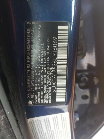 Photo 11 VIN: 5UXFA13526LY16069 - BMW X5 