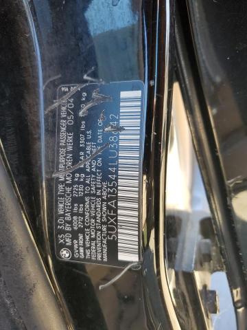 Photo 11 VIN: 5UXFA13544LU38642 - BMW X5 3.0I 