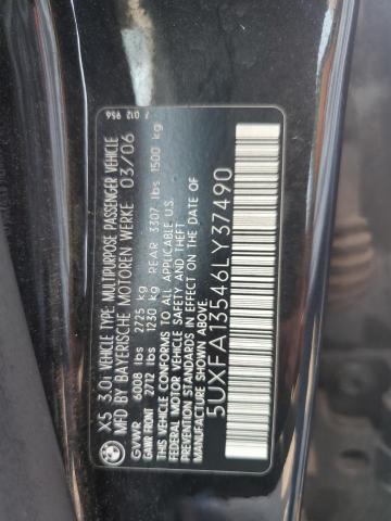 Photo 12 VIN: 5UXFA13546LY37490 - BMW X5 