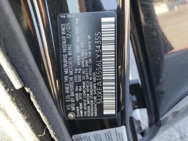 Photo 13 VIN: 5UXFA13556LY34355 - BMW X5 