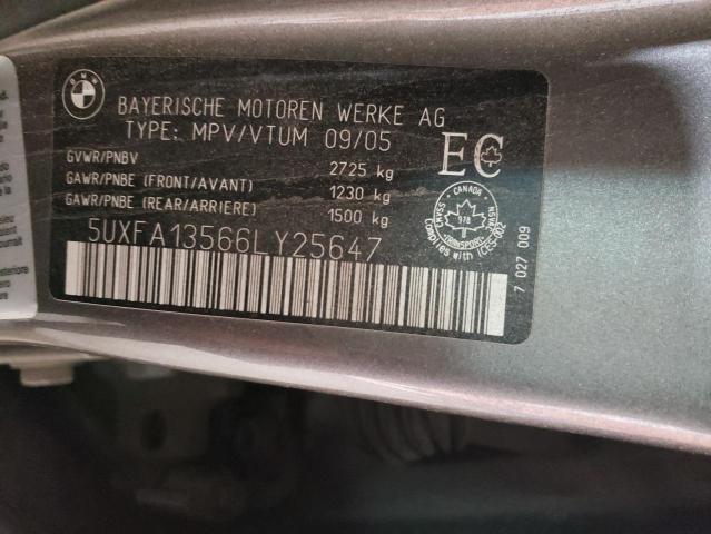 Photo 9 VIN: 5UXFA13566LY25647 - BMW X5 3.0I 