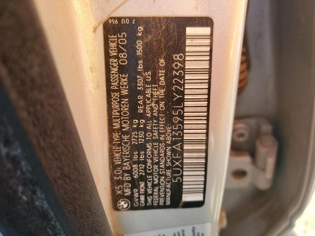 Photo 11 VIN: 5UXFA13595LY22398 - BMW X5 