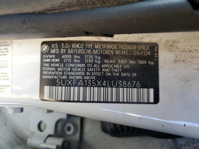 Photo 12 VIN: 5UXFA135X4LU38676 - BMW X5 