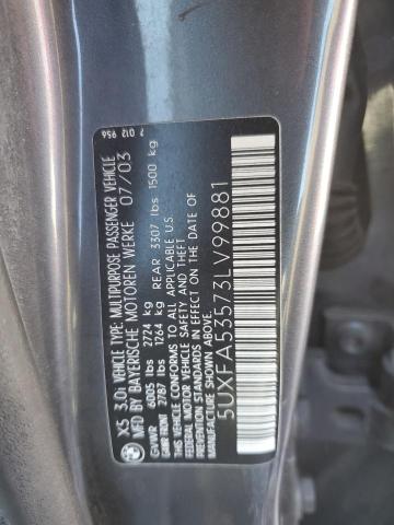 Photo 12 VIN: 5UXFA53573LV99881 - BMW X5 