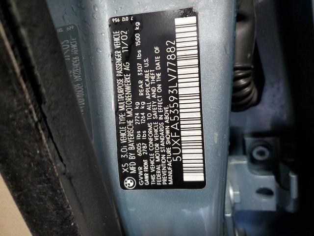 Photo 12 VIN: 5UXFA53593LV77882 - BMW X5 