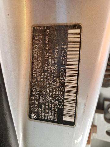 Photo 9 VIN: 5UXFB33502LH32841 - BMW X5 4.4I 