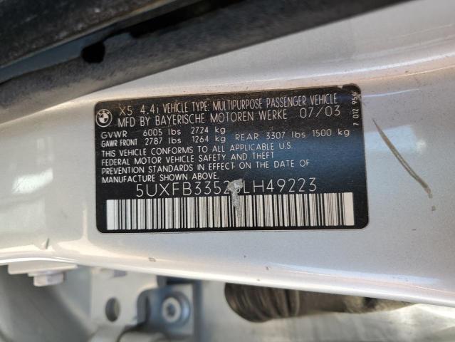 Photo 12 VIN: 5UXFB33523LH49223 - BMW X5 