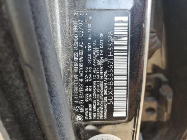 Photo 12 VIN: 5UXFB33562LH33198 - BMW X5 4.4I 