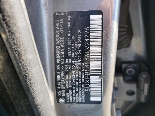 Photo 12 VIN: 5UXFB53546LV24296 - BMW X5 4.4I 