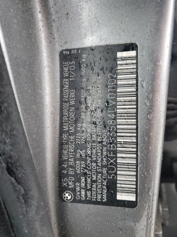 Photo 12 VIN: 5UXFB53584LV01102 - BMW X5 4.4I 