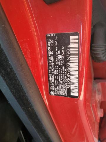 Photo 12 VIN: 5UXFB93503LN79816 - BMW X5 4.6IS 