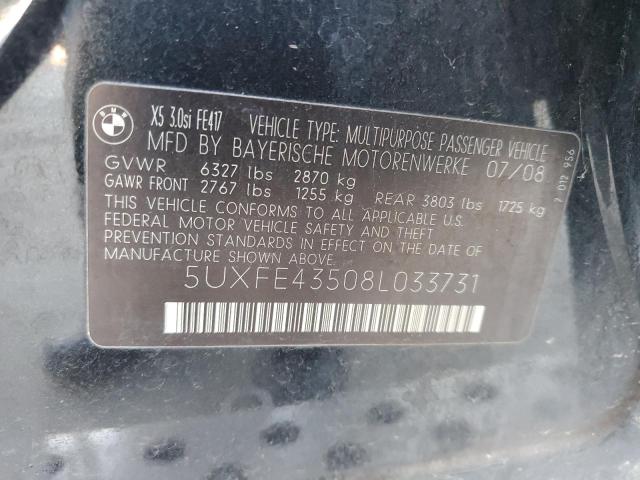 Photo 12 VIN: 5UXFE43508L033731 - BMW X5 