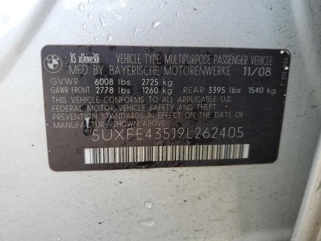 Photo 13 VIN: 5UXFE43519L262405 - BMW X5 XDRIVE3 