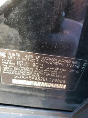 Photo 11 VIN: 5UXFE43528L029888 - BMW X5 3.0I 