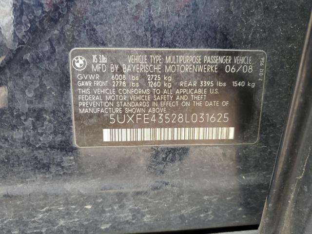 Photo 11 VIN: 5UXFE43528L031625 - BMW X5 